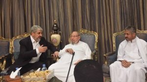 المخلافي و القرضاوي و مشعل