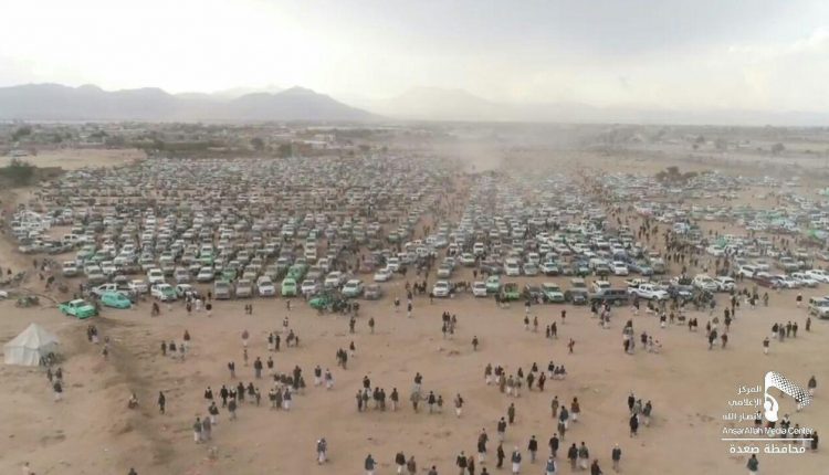 صور جويه لمواقف سيارات المشاركين في فعالية #المولد_النبوي_الشريف يوم أمس بمحافظة #صعدة2