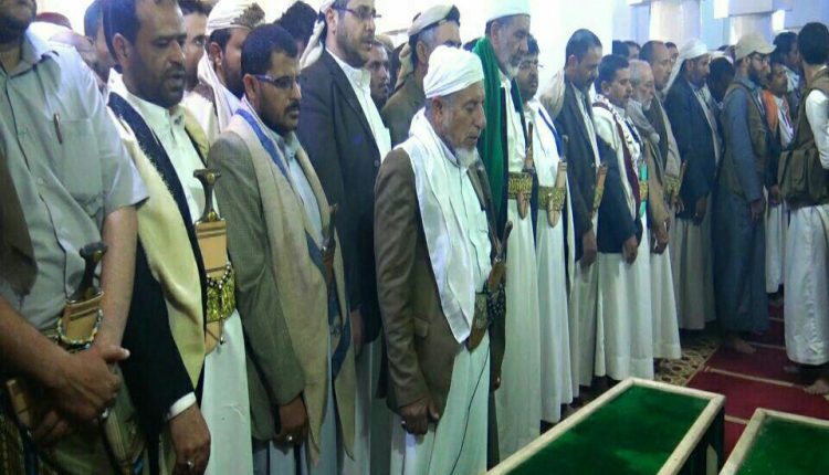 تشييع الشهيد ابراهيم الحوثي1