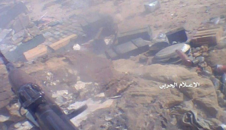 صور من عملية اقتحام مواقع لمرتزقة الجيش السعودي في مجازة بمحور #عسير 3