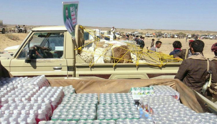 قافلة غذائية ومالية دعما واسنادا للمرابطين في الجبهات2