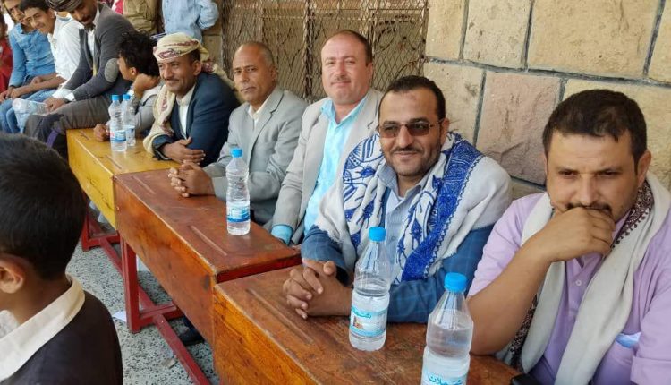 قيادات مكتب التربية وقيادات السلطه المحلية بتعز تدشن الفعاليات الاحتفالية بذكرى المولد النبوي الشريف بالتعزية وصالة3