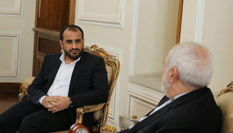 لقاء رئيس الوفد الوطني محمد عبدالسلام بوزير الخارجية الإيراني محمد جواد ظريف ظهر اليوم في العاصمة الإيرانية طهران 26-10-20192