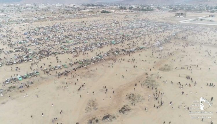صور جويه لمواقف سيارات المشاركين في فعالية #المولد_النبوي_الشريف يوم أمس بمحافظة #صعدة11