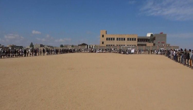 وقفة حاشدة لابناء الطفه تضامنا مع ابناء فلسطين وتأييدا لخطاب السيد القائد واستمرار رفد الجبهات 1
