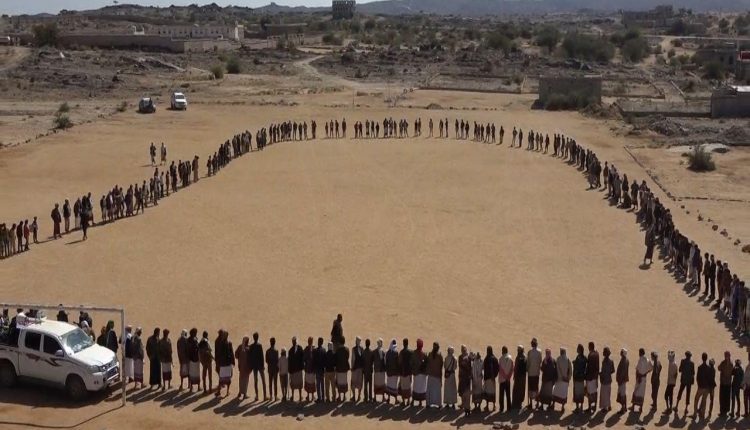 وقفة حاشدة لابناء الطفه تضامنا مع ابناء فلسطين وتأييدا لخطاب السيد القائد واستمرار رفد الجبهات 2